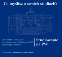 Co myślisz o swoich studiach na Politechnice Warszawskiej?