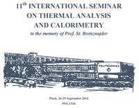 11th International Seminar on Thermal Analysis and Calorimetry 