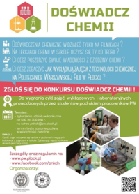 IV edycja "Doświadcz chemii"