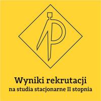 Lista osób przyjętych na studia stacjonarne II stopnia