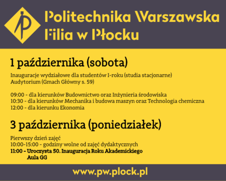 komunikat PW