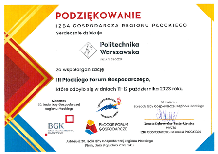 Podziękowanie od IRP