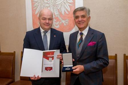 prof. Zieliński medal Płock