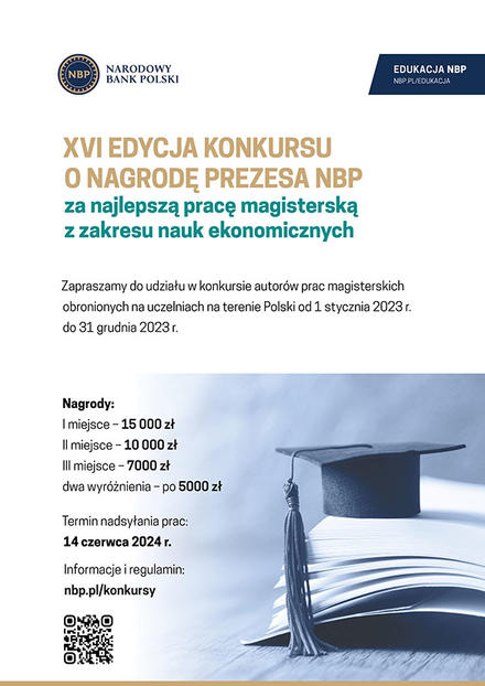 XVI Konkurs o nagrodę Prezesa NBP-2024