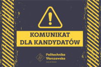 Informacja dla kandydatów