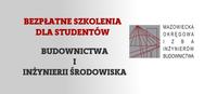 Bezpłatne szkolenia dla studentów Budownictwa i Inżynierii środowiska