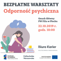 Odporność psychiczna - warsztaty [odwołane]