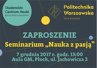 Seminarium "Nauka z pasją" 2017