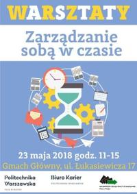 Warsztaty "Zarządzanie sobą w czasie"