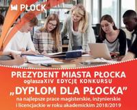XIV Edycja Konkursu "Dyplom dla Płocka"