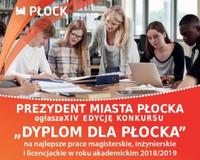 XIV Edycja Konkursu "Dyplom dla Płocka"