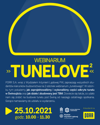 Akademia PORR  Webinarium “TUNELOVE” cz.2