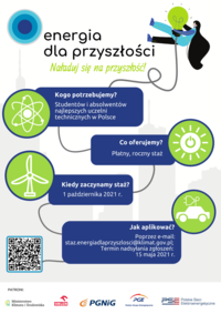 VI edycja Programu stażowego "Energia dla Przyszłości"