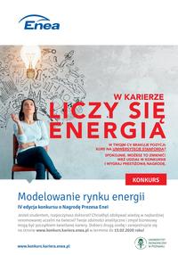 Modelowanie Rynku Energii – IV edycja Konkursu o Nagrodę Prezesa Enea S.A.